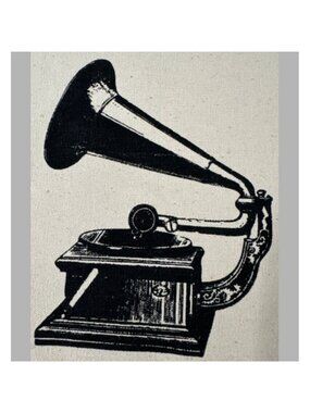 Pottery Barn Touch Tablet Case Canvas Sleeve iPad Gramophone Thomas Paul